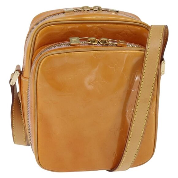 LOUIS VUITTON Monogram Vernis Wooster Bag Marshmallow Pink M91037 LV Auth BA7445